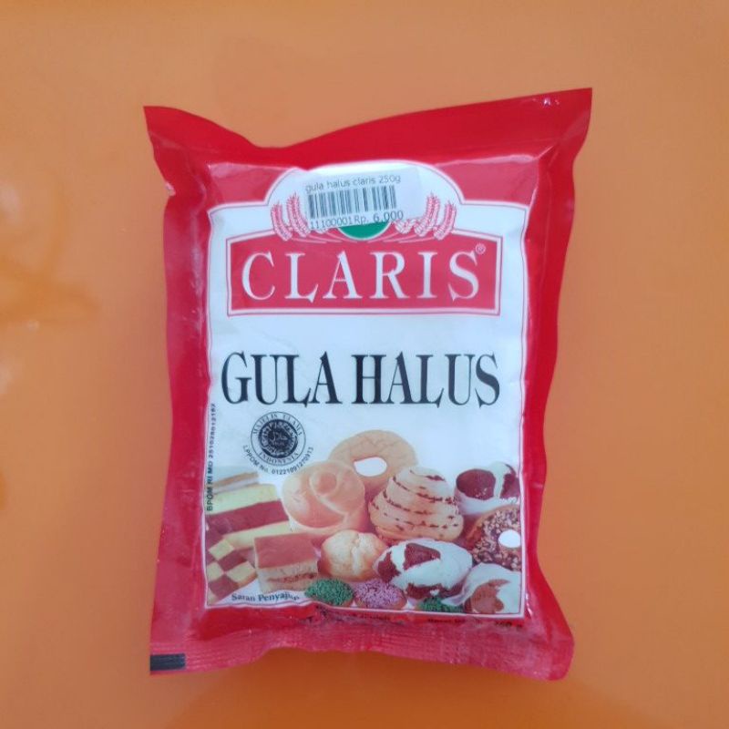 

Gula tabur donat 250gram / Gula halus claris 250gram