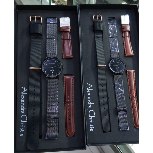 JAM TANGAN ALEXANDRE CHRISTIE AC 8566 / AC8566 COUPLE