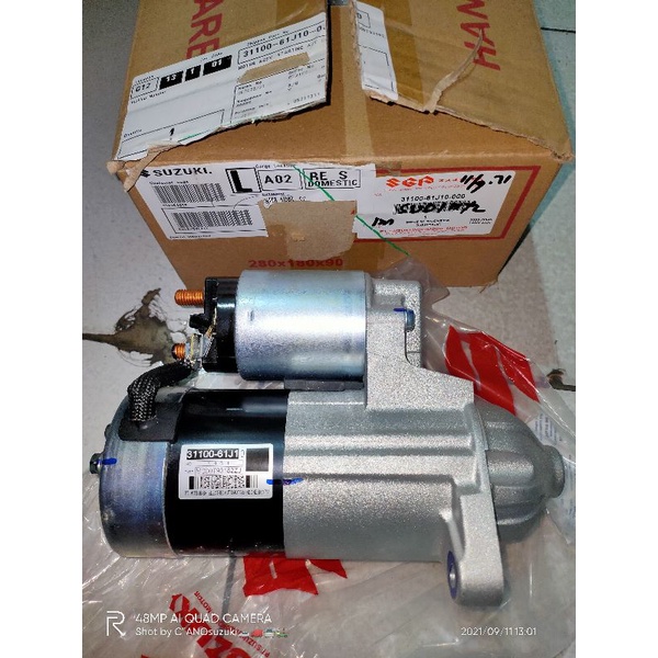 motor assy, starting dinamo stater Suzuki futura injeksion apv old arena ga gl gx