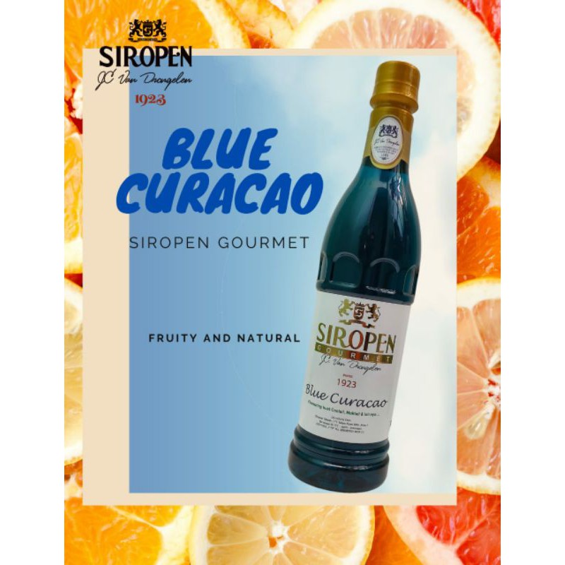 

Sirup Blue Curacao Siropen Gourmet Blue Curacao 700ml