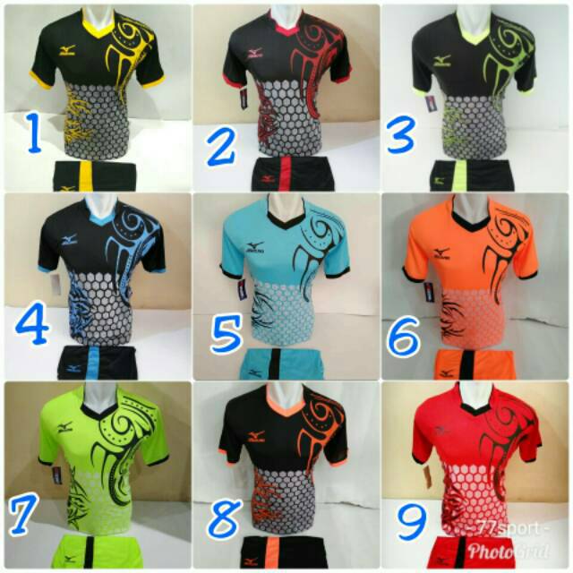 baju volly mizuno