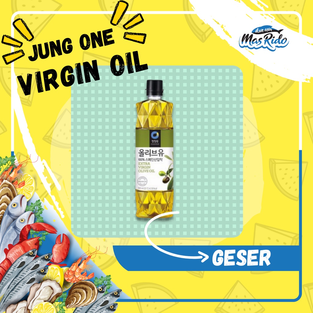 

Extra Virgin Olive Oil Minyak Zaitun Chung Jung One 500 ml Olive Oil