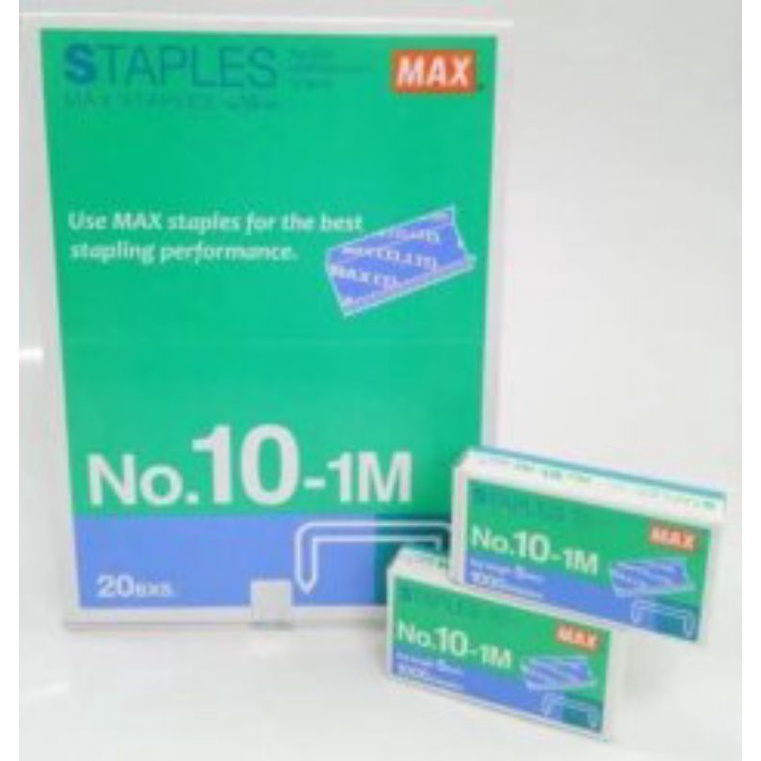 

isi staples Max no 10 per box