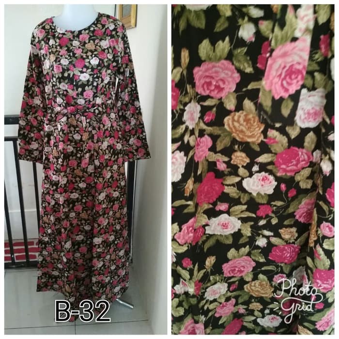MUSLIMAH"GAMIS katun jepang ORI, JUMBO (XXL)"