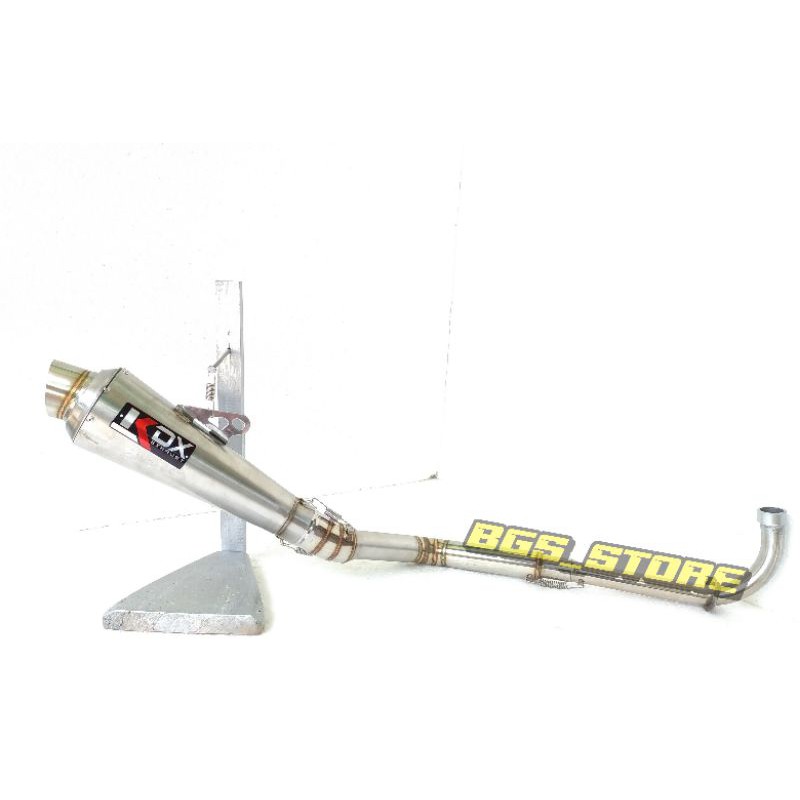 Knalpot KDX kolong buat Supra X 125 . Supra fit . Blade . Revo . karisma dll