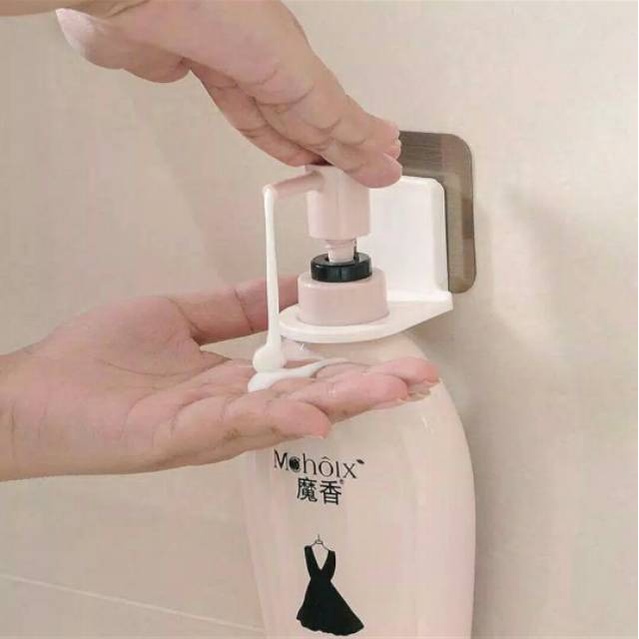 Gantungan Botol Sabun Pump / Holder Botol Sabun / Hand Sanitizer / Holder Sabun Pump