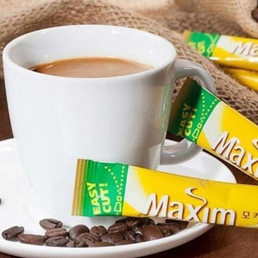 MAXIM COFFEE 100 PC ORIGINAL WHITE MOCHA KOPI MIX KOREA INSTANT KOREAN