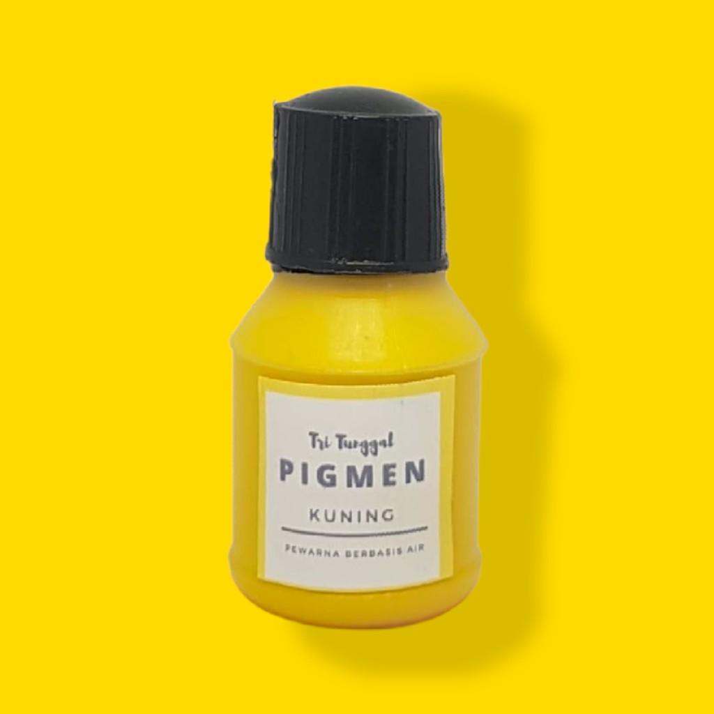 

PIGMEN 12gr YELLOW Kuning Mini Kecil Pewarna Sablon Pigment Color Slime Clay DIY Waterbased Tie Dye Cat Warna Warni Air Cair Cairan Liquid Paint Painting Kerajinan Prakarya Art Seni Kesenian Perlengkapan Drawing Mewarna Melukis Lukis Tri Tunggal Malang