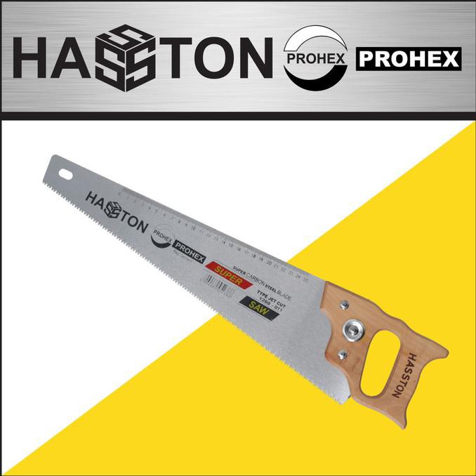 GERGAJI KAYU/ GERGAJI HASSTON PROHEX / GERGAJI JET CUT 18 INCH