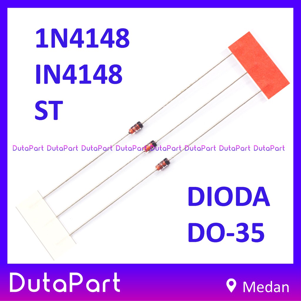 1N4148 IN4148 1N IN 4148 200mA 100v Dioda Fast Switching Diode DO-35