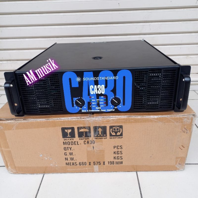POWER AMPLI SOUNDSTANDARD CA30 BODY PANJANG 1500x2 WATT