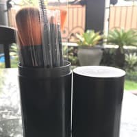 MAKE UP BRUSH 12 SET IN TUBE TABUNG | KUAS RIAS MAKE UP 12 SET |BRUSH MAKE UP