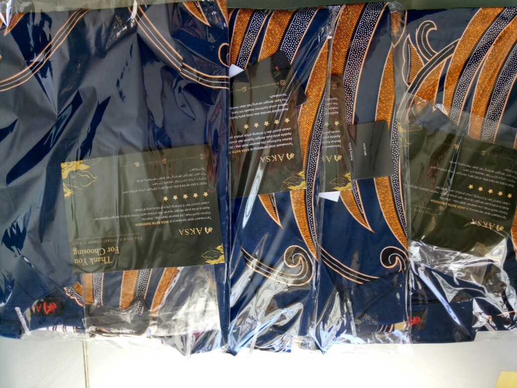 Hem Pendek Aksa Batik Melviano Gracelia