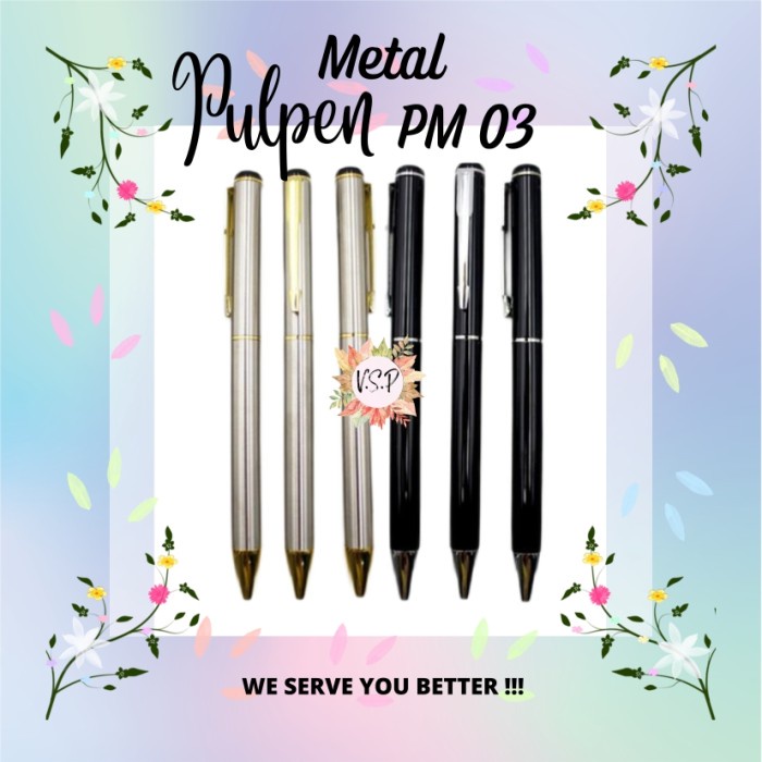 

Terbaru Pen Promosi-Souvenir Pen Metal PM 03