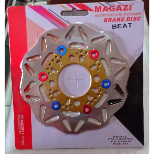 PIRINGAN DISC CAKRAM DEPAN STANDAR VARIASI UNTUK BEAT KARBU/BEAT FI/VARIO KARBU/VARIO FI