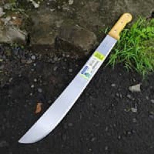 Machete 20 inchi / 50 cm Tramontina Bush Survival 26620/020 Fulltang Handle Kayu Original Brazil