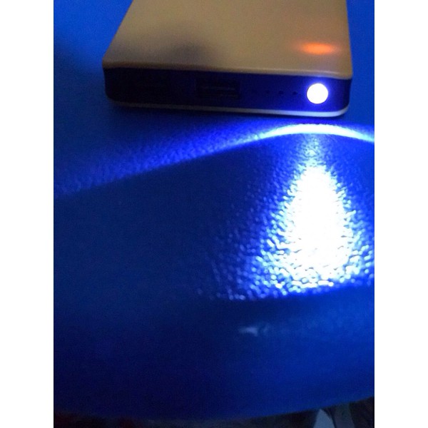 Powerbank Delcell Eco Power Bank Slim 10000 Mah Real Capacity + Senter