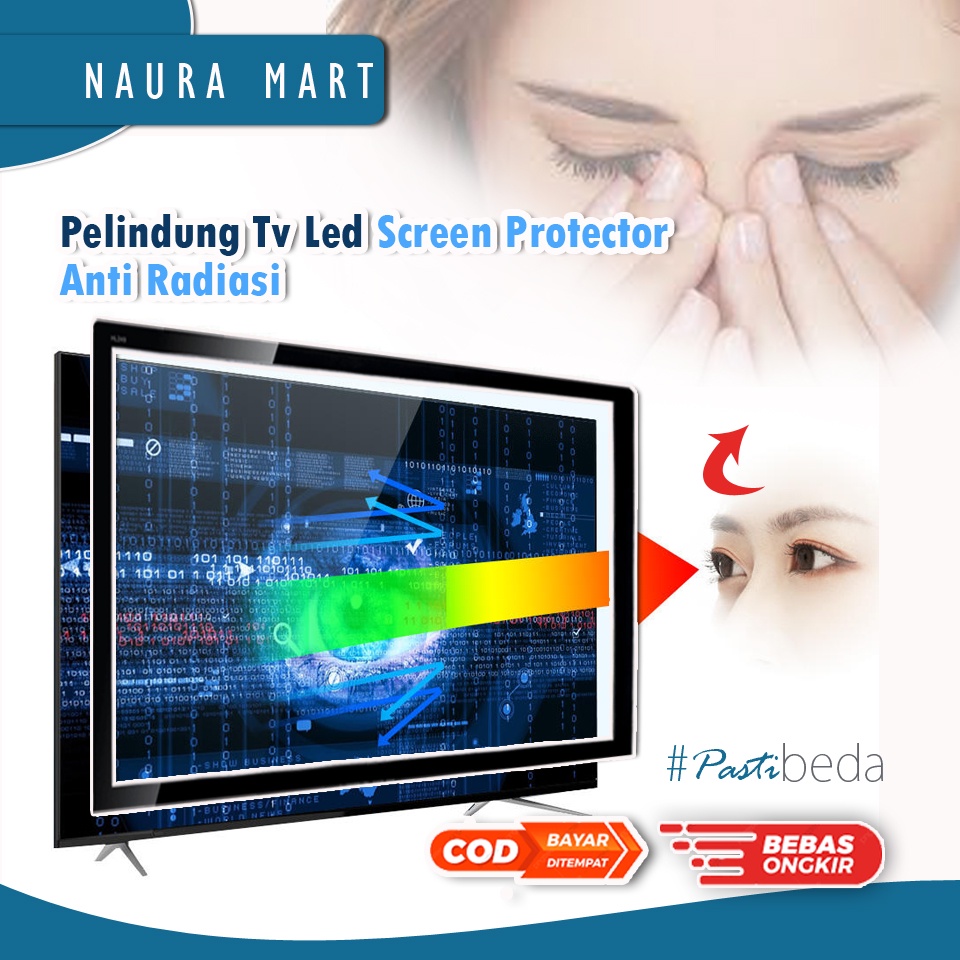 New Screen Protector screen Guard Anti Gores Anti Radiasi Pelindung layar TV laptop KOMPUTER