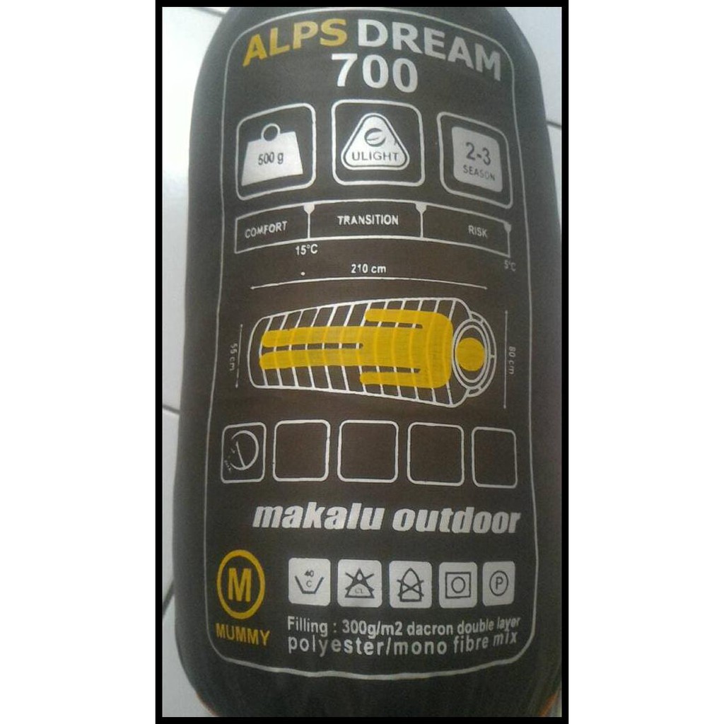 SB | SLEEPING BAG MAKALU OUTDOOR