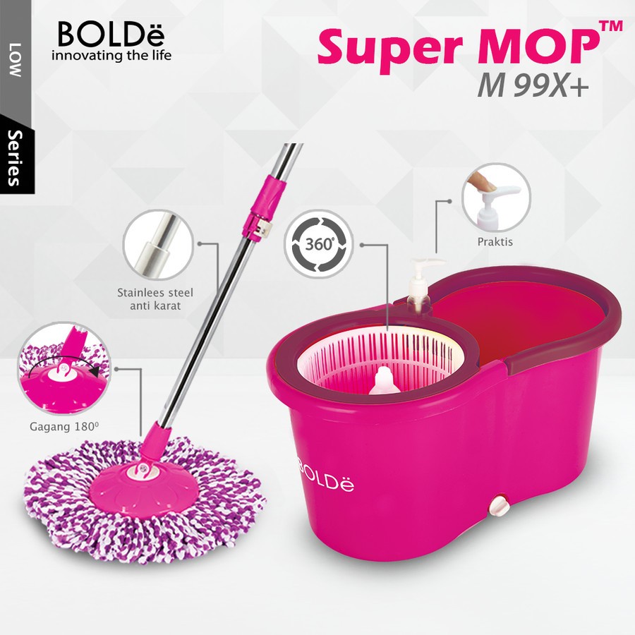 Alat Pel Lantai BOLDe Super Mop 99x