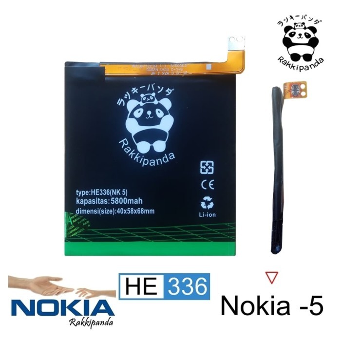 Baterai batre battery Nokia 3.1 Nokia 5 HE336 HE321 5.2 Inches Double IC Protection original