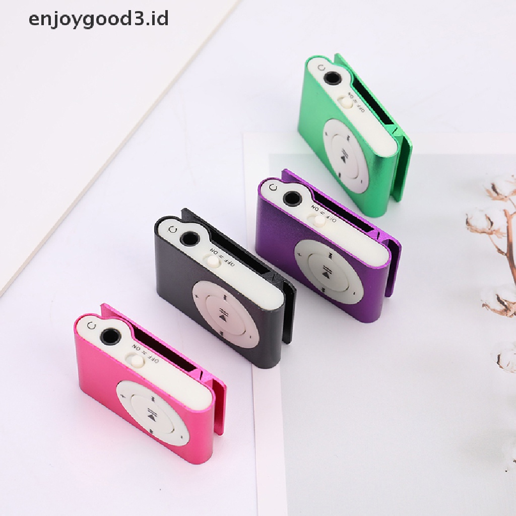 Mp3 Player Mini Portable Support Kartu Tf