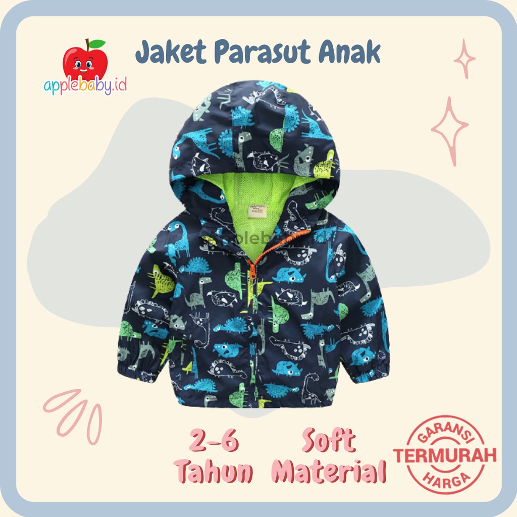  Jaket  Parasut Anak  Jaket  Anak  Dinosaurus Jaket  Anak  