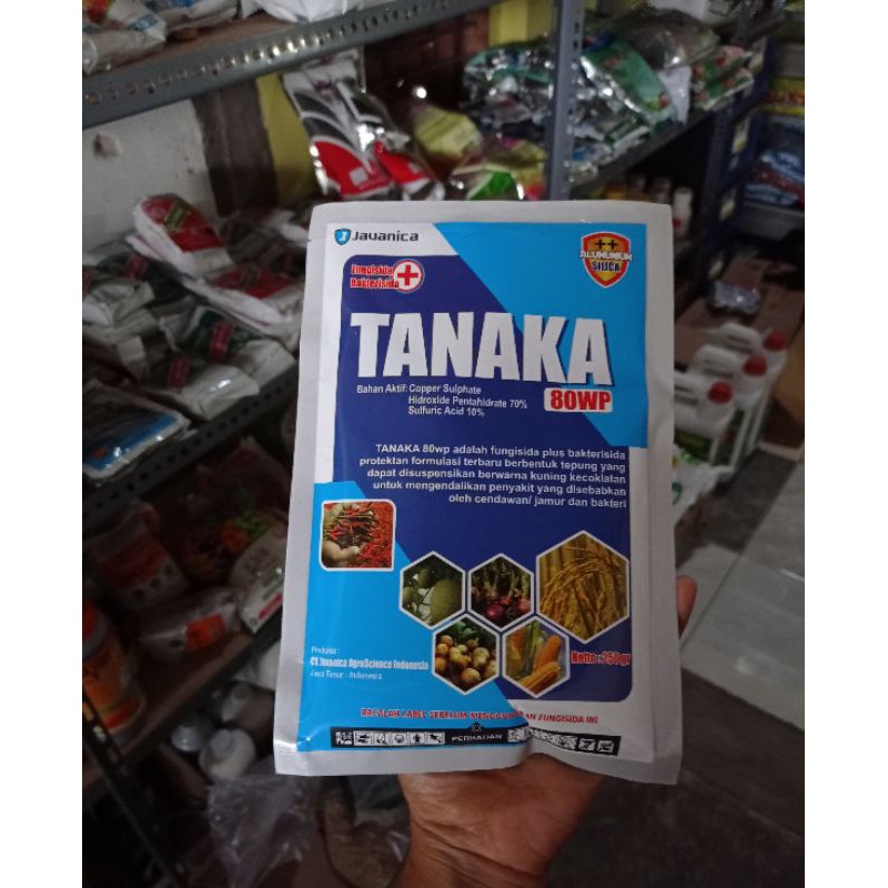 TANAKA 80WP 250GRAM// TANAKA FUNGISIDA PLUS SILIKA