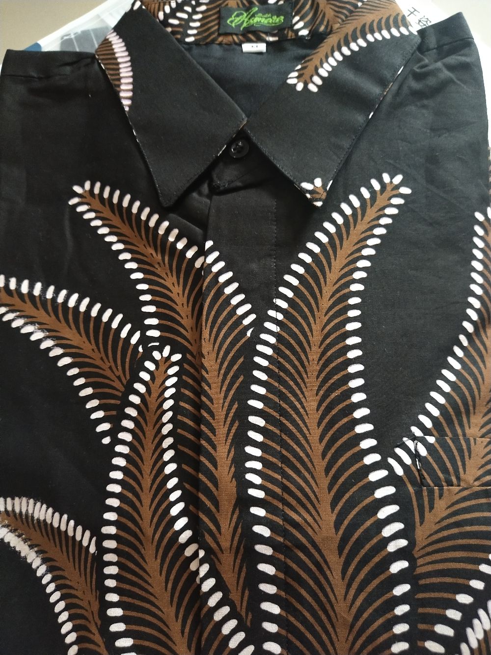 Pari Aji Panjang Kemeja Batik Pria Full Furing Bahan Katun Sragenan
