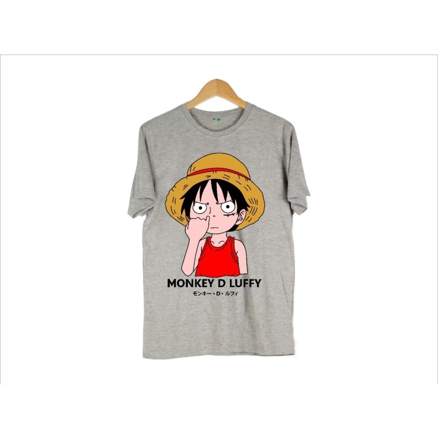 GSC - OVERSIZE MONKEY D LUFFY / KAOS WANITA ANIME ONE PIECE