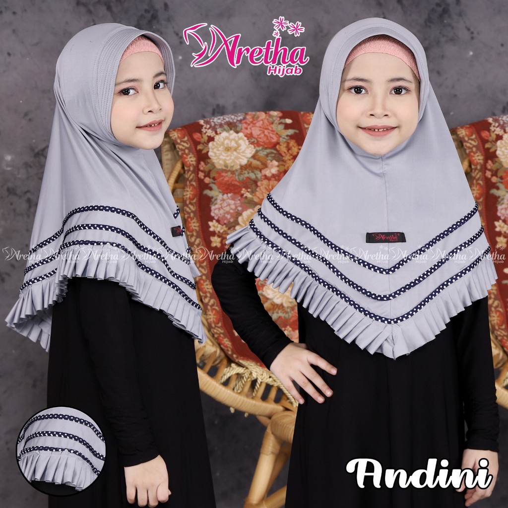 HIJAB ANAK ANDINI ORIGINAL ARETHA