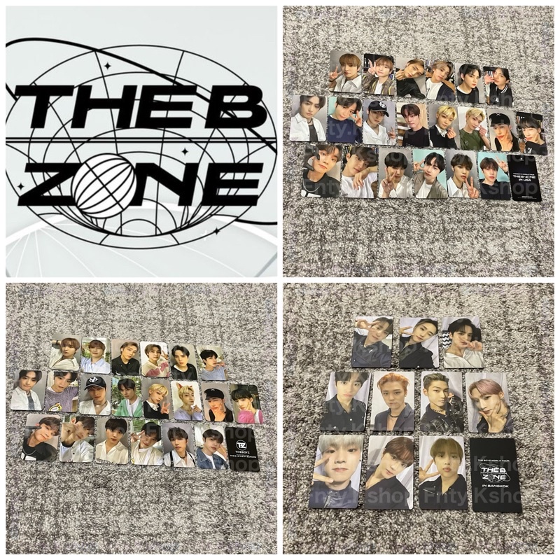 The Boyz World Tour The B Zone in USA, Europe, Bangkok Photocard