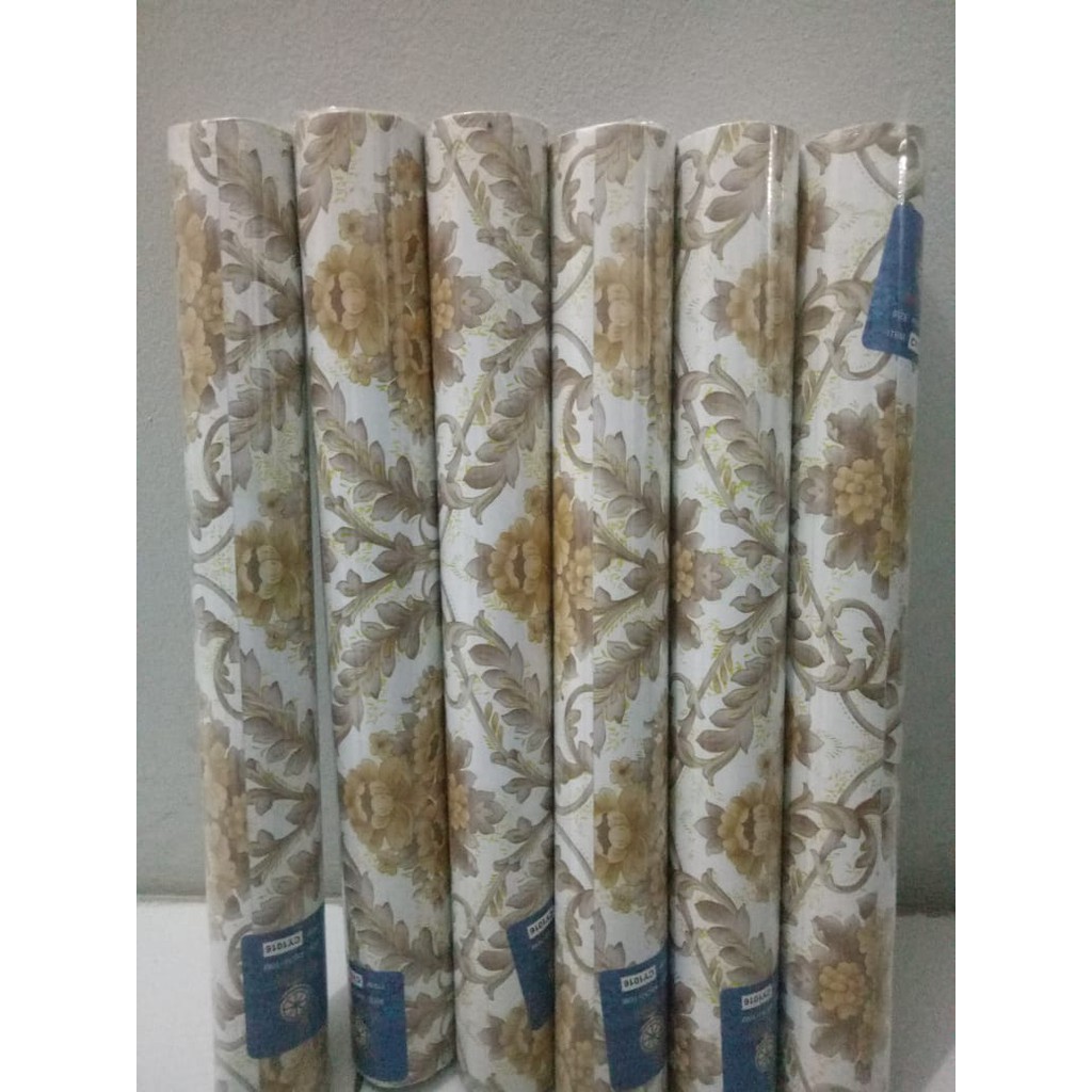 Wallpaper Dinding Motif Batik Gold Best Seller Wallpaper Best Seller