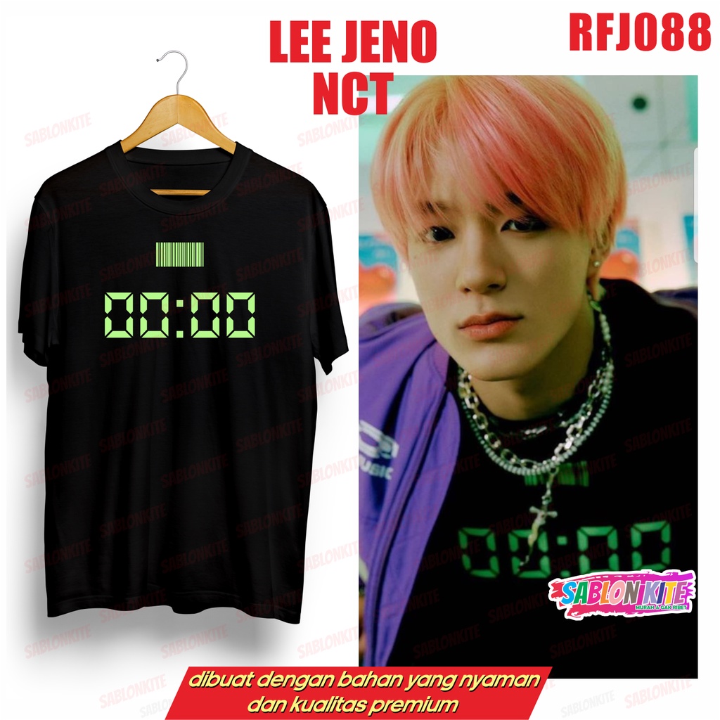 MURAH!!! KAOS NCT DREAM LEE JENO 00 RFJ088 UNISEX