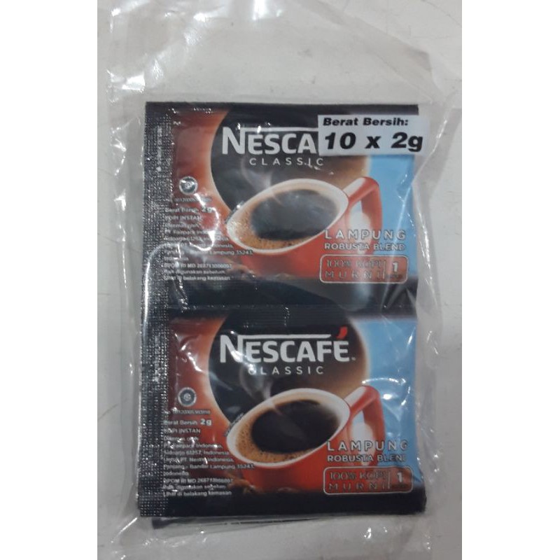 

Kopi Nescafe Lampung Robusta Shaset