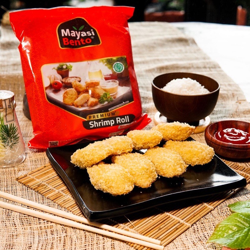 Mayasi Bento Shrimp Roll - Frozen Food Halal BPOM