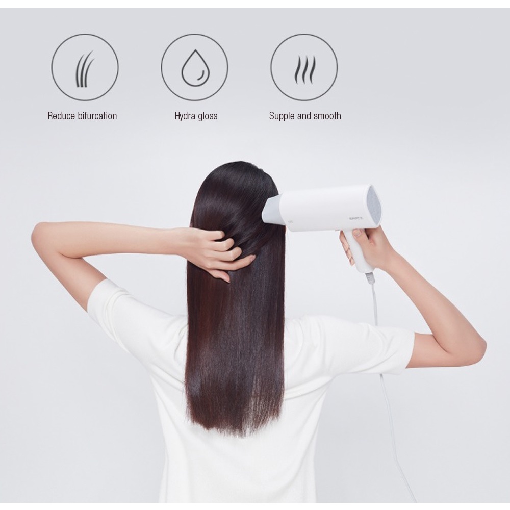 SMATE 1600W Hair Dryer SH-A16 - Pengering Rambut dengan Ion Negatif