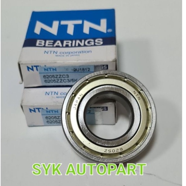 Ball bearing 6205zz ntn