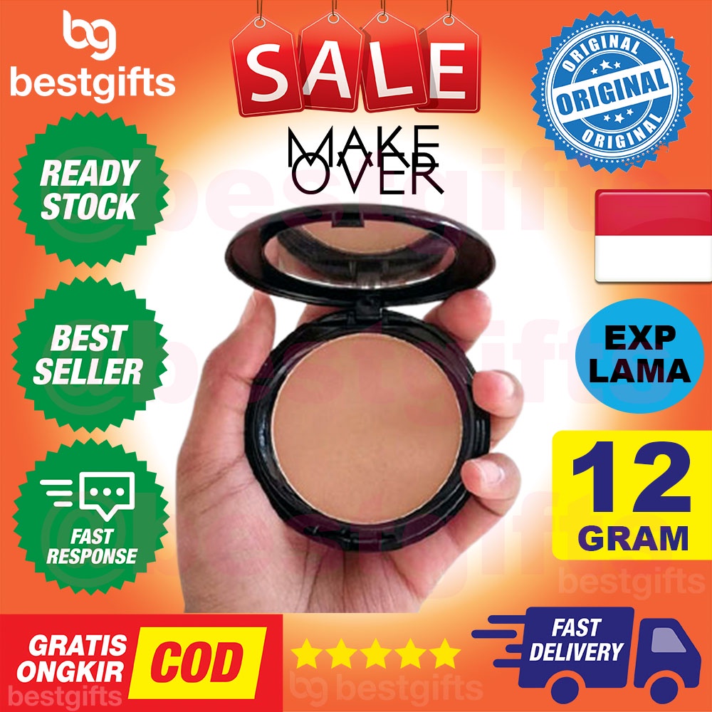 MAKE OVER MAKEOVER PERFECT COVER TWO WAY CAKE SPF 15 MENYAMARKAN NODA PADA WAJAH BEDAK MUKA 12 GRAM