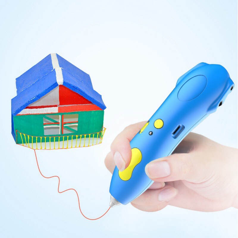 3D Printing Pen Safe Low Temperature PCL Filament Kid Adult Doodle Printer Pen New