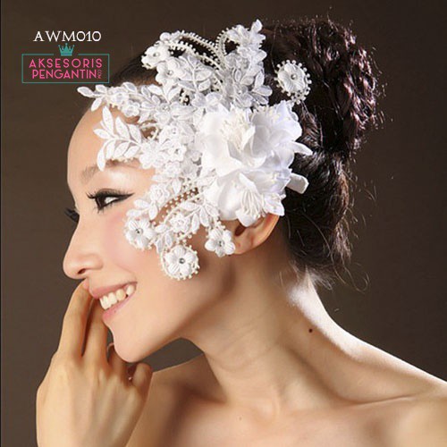 [SIAP KIRIM] AKSESORIS WEDDING HEADPIECE PENGANTIN HIASAN RAMBUT HAIRBAND AWM010
