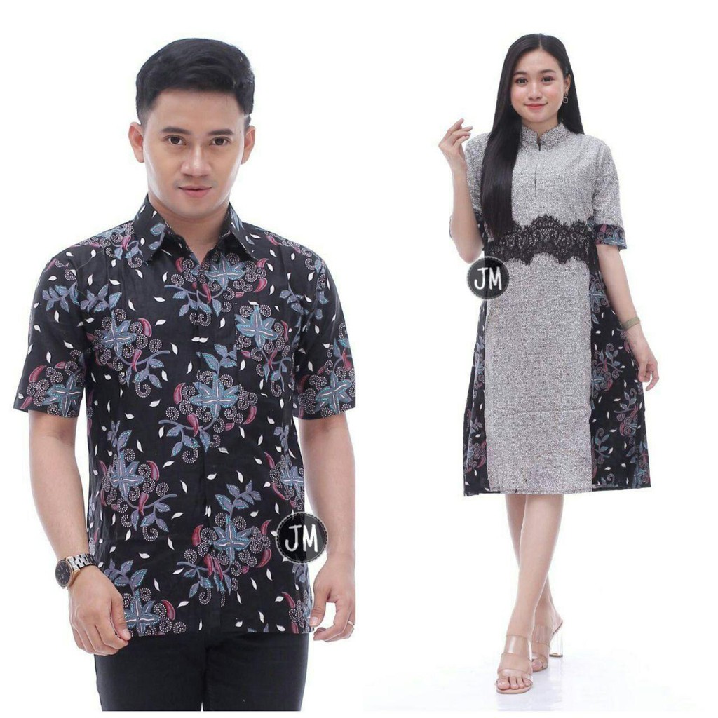 Sarimbit Batik Unik Cantik || Baju Couple || Couple Dress Brokat Busui Hem || Matilda Fashion #Silve