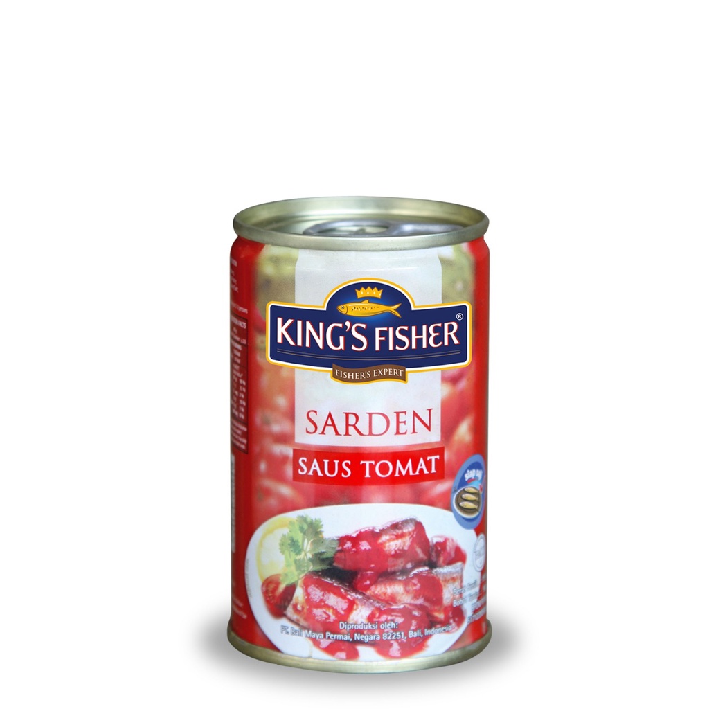 

KING FISHER MACKAREL TOMAT 155G