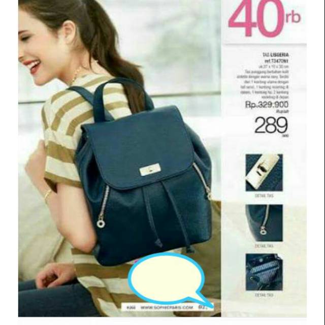 Tas lisgeria bag sophie martin promo murah diskon