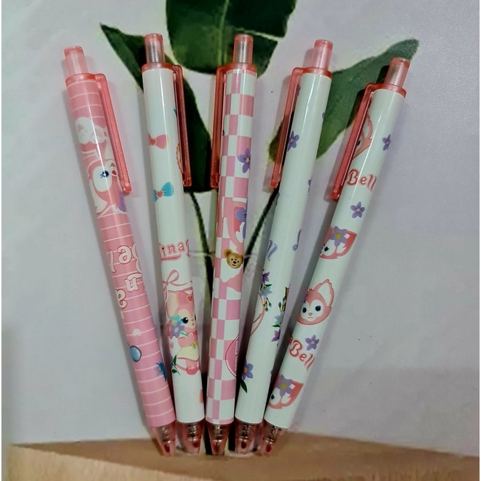 A119 BALLPOINT LINA BELL disney pulpen tinta biru hitam lucu imut atk alat tulis kantor buku pensil penghapus tipe tip x spidol highlighter surat remaja kertas menggambar sekolah perlengkapan cute murah penggaris aksesories aksesoris stationery plastik