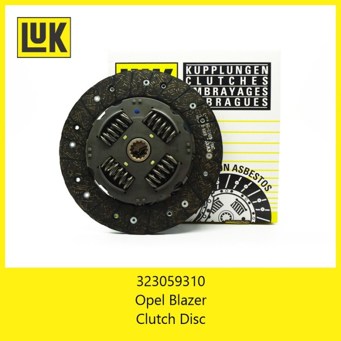 CLUTCH DISC OPEL BLAZER KAMPAS KOPLING PLAT LUK
