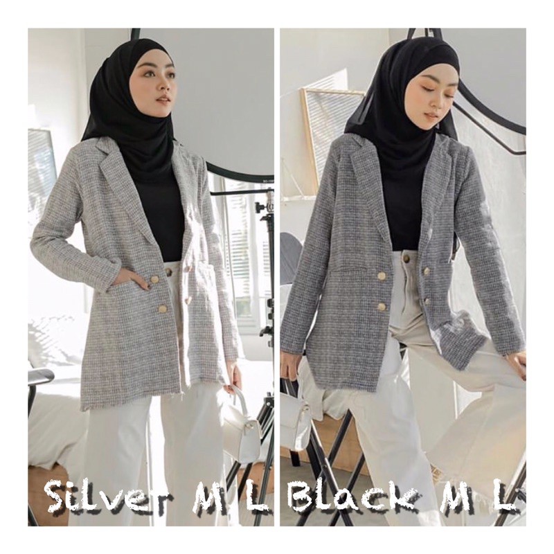Channel Blazer Black - Silver by Gonegani