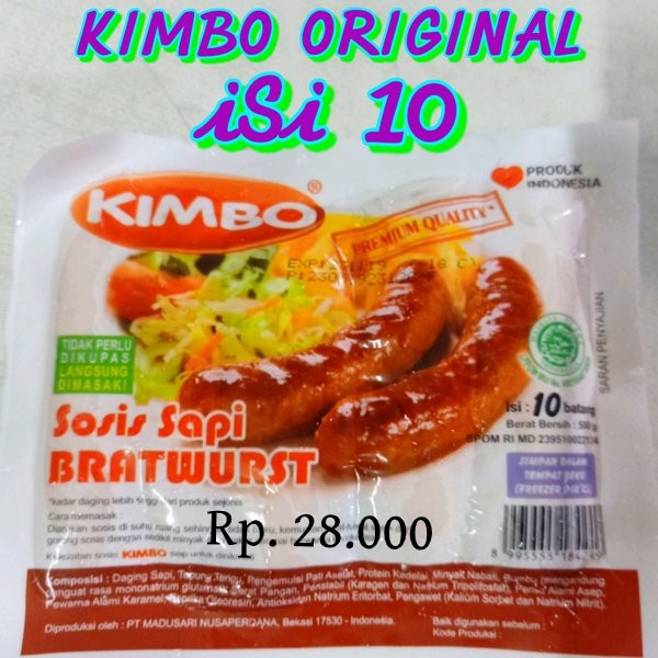 

Sosis Kimbo Bratwurst