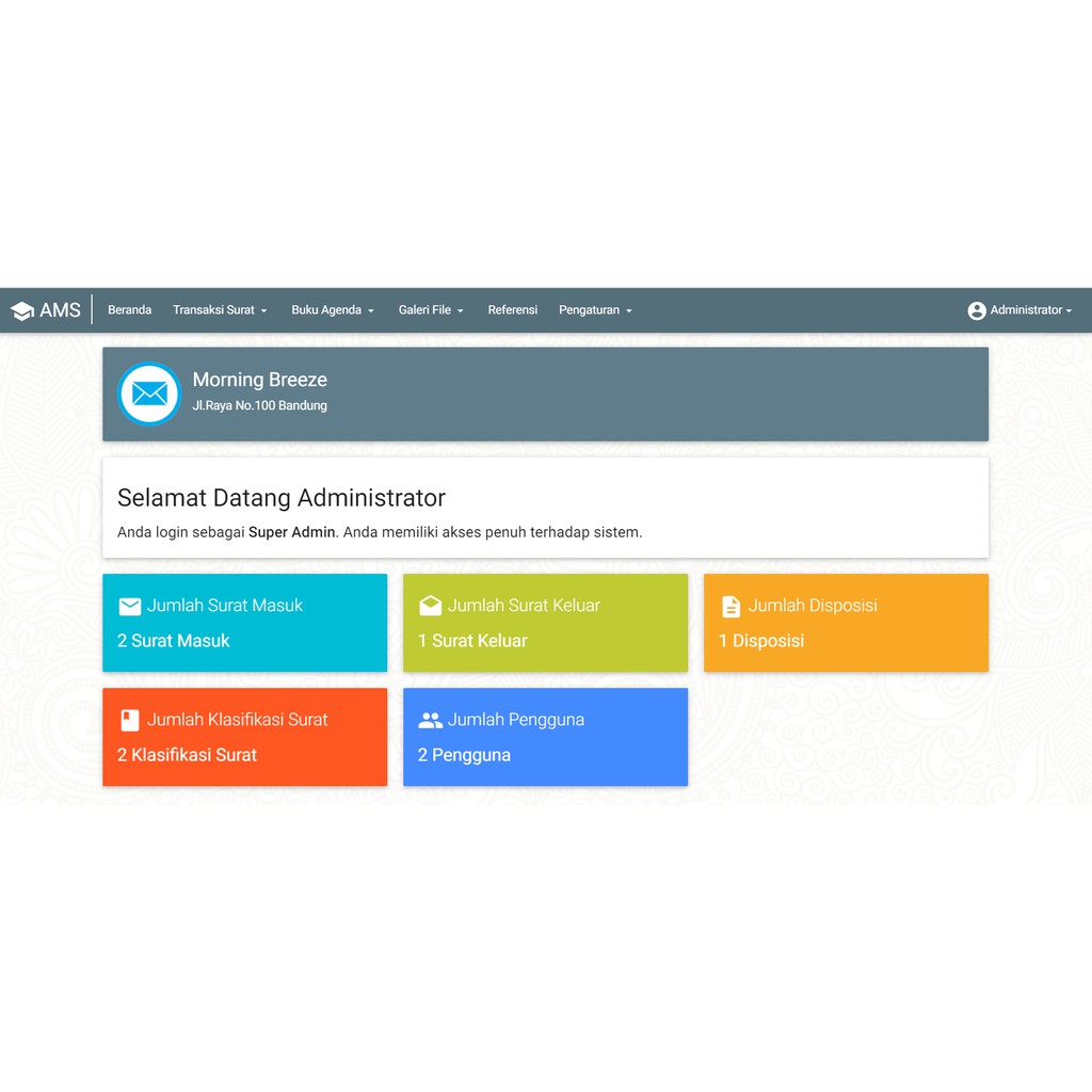 Source Code Manajemen Surat (PHP)