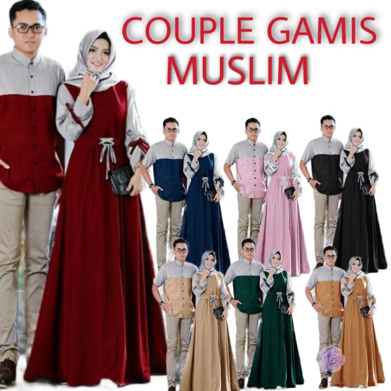 COUPLE SINATRA / CP SINATRA CP GENI CP KARAN CP KARENA COUPLE GAMIS KOKO COUPLE MUSLIM
